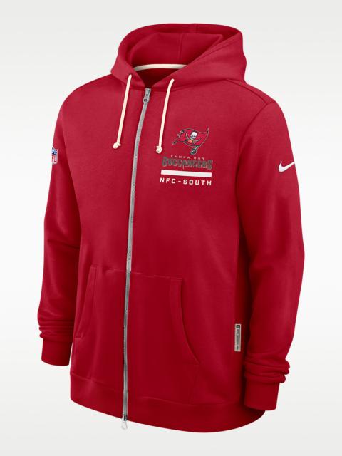 Nike Tampa Bay Buccaneers Utility Player Sideline Men's Nike Dri-FIT NFL Full-Zip Hoodie