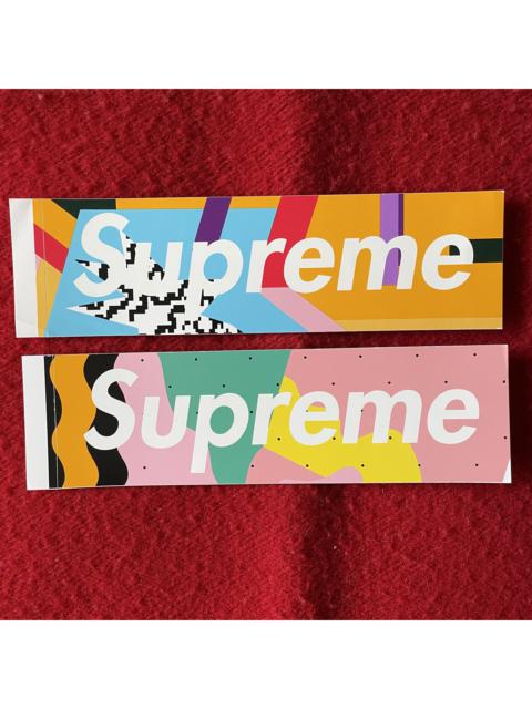 Supreme - Atelier Mendini Box Logo Sticker Set 2017