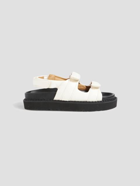 Isabel Marant Madee leather slingback sandals