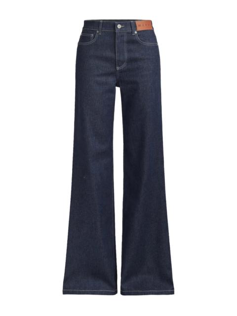 Marni STRETCH DENIM 5-POCKET TROUSERS