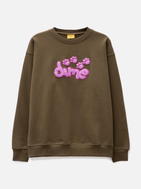 Dime PAWZ CHENILLE CREWNECK