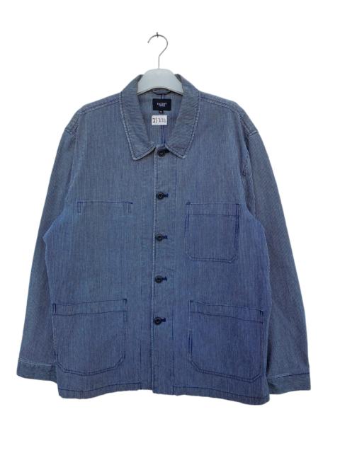 Other Designers Vintage - Vintage Sacsny Ysaccs Yohji Yamamoto Hickory Stripe Worker