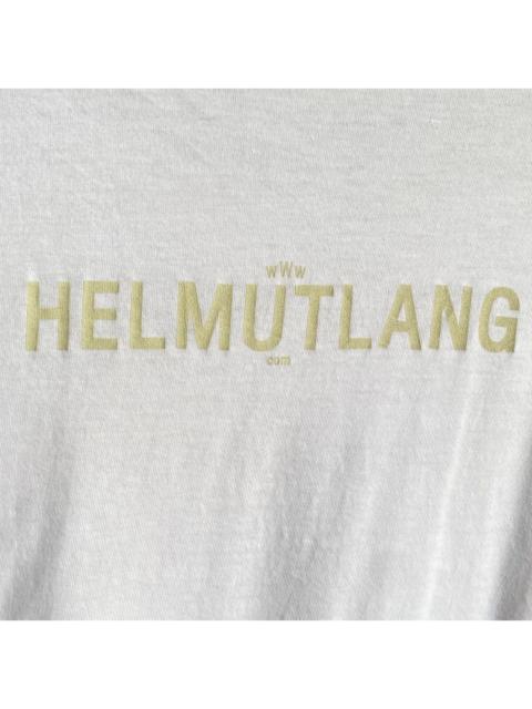 Helmut Lang 1998 Archive www.helmutlang.com t shirt