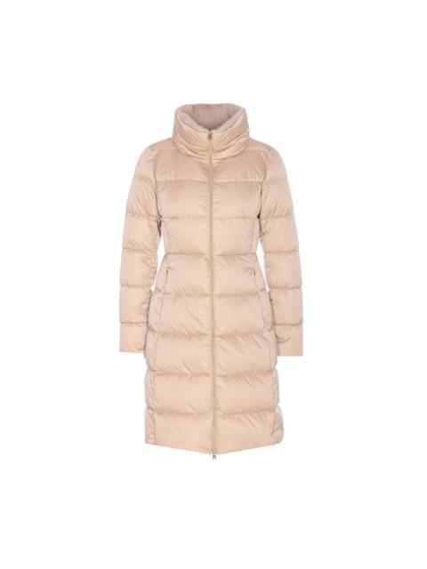 Herno Herno Women Satin And Alternative Lady Alternative Fur Liong Padded Jacket