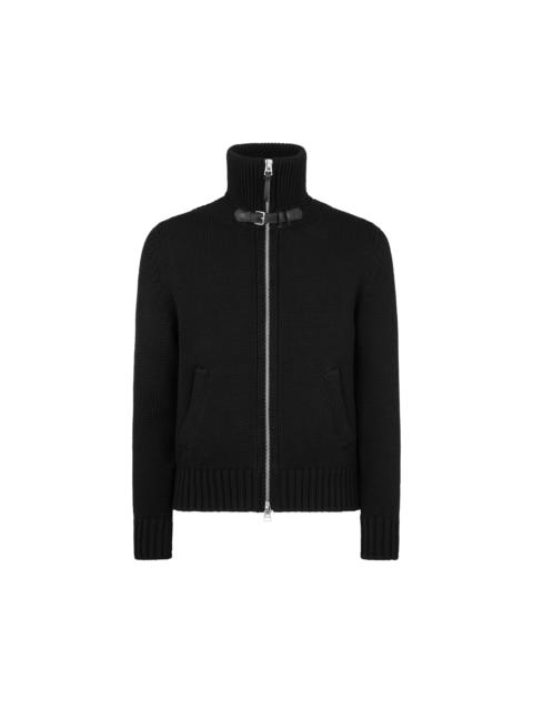 TOM FORD MERINO WOOL ZIP THROUGH