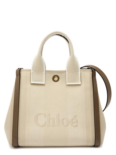Chloé Chloe Carry Small Canvas Tote