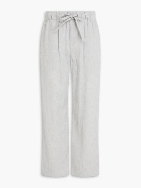 FRESCOBOL CARIOCA Luan linen and cotton-blend pants