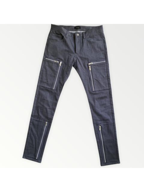 UNDERCOVER SS17 Skinny Zips Cargo Jeans
