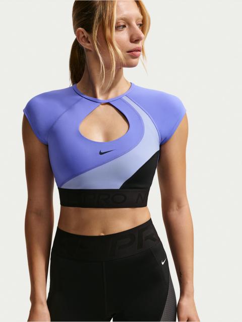 Nike Nike Pro Sculpt Women's Medium-Support Padded Short-Sleeve Sports Bra
