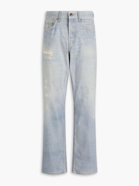 rag & bone Fit 4 Miramar denim-effect print cotton-blend canvas pants