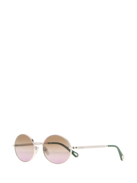 Chloé Chloe Women Silver Metal Sunglasses