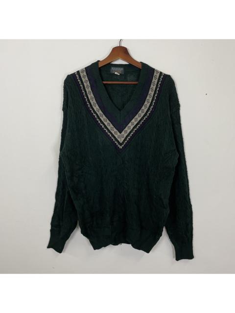 Other Designers Homespun Knitwear - Vintage G.C Cotto V-neck Jumper Knitwear