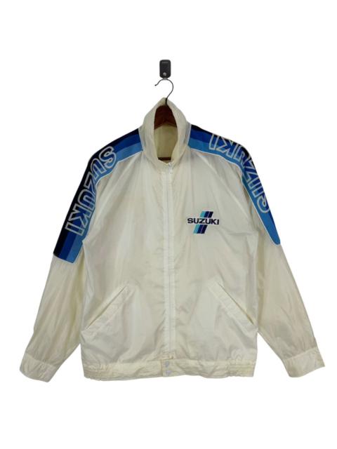 Other Designers VINTAGE 90s SUZUKI MOTORSPORT LIGHT ZIPPER JACKET