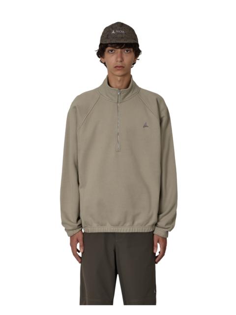 ROA Logo 490gsm Heavy Half Zip