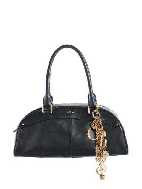 Chloé Chloé Bowling Leather Handheld Bag in Black at Nordstrom