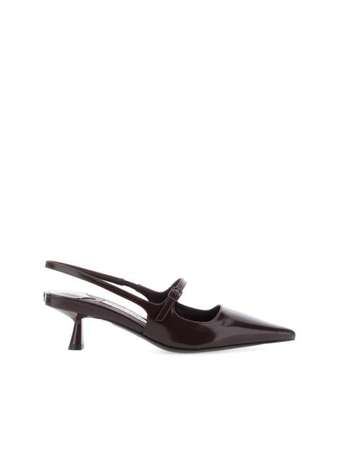 JIMMY CHOO 45mm Didi slingback pointed-toe pumps