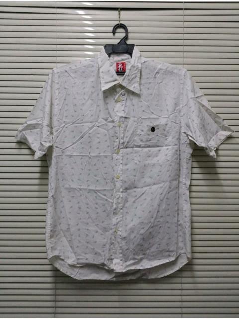 A BATHING APE® A BATHING APE BAPE STAR FULL PRINT BUTTON UP SHIRT