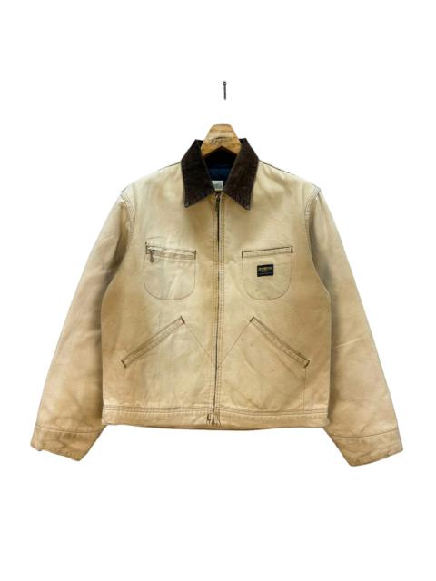 Other Designers VINTAGE 80's TRASHED OSHKOSH WORK CHORE JACKET #8293-002