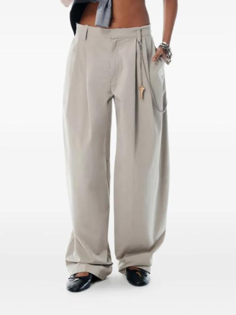ALEXANDER WANG - Women Chain Mid-Rise Trouser