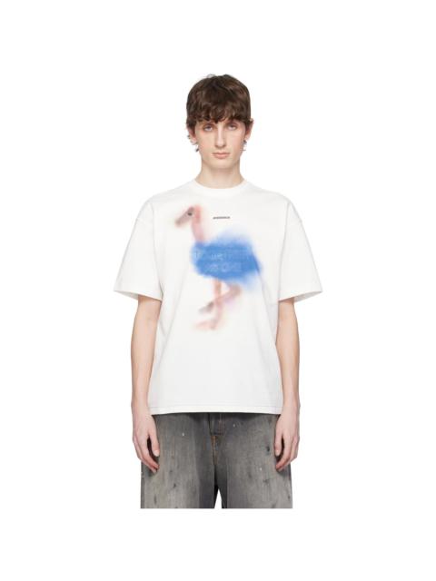 【関税込み】ADER error ホワイト 0104 Tシャツ ADER error White 0104 T-shirt | ssense | REVERSIBLE