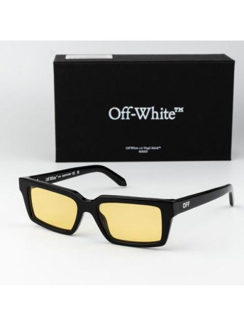 Off-White Off-White WARREN Men Sunglasses Black Yellow Square OERI13A WARREN 1018