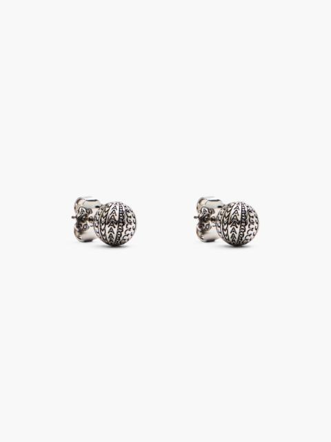 Marc Jacobs THE MONOGRAM STUD EARRINGS