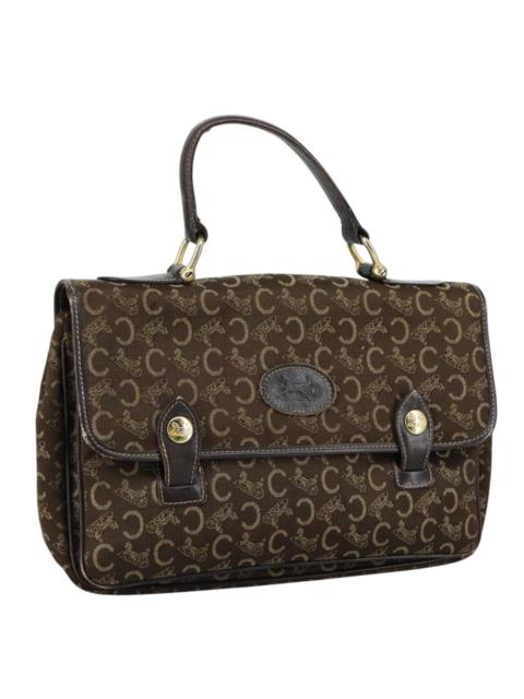 CELINE CELINE C Sulky Hand Bag Canvas Brown