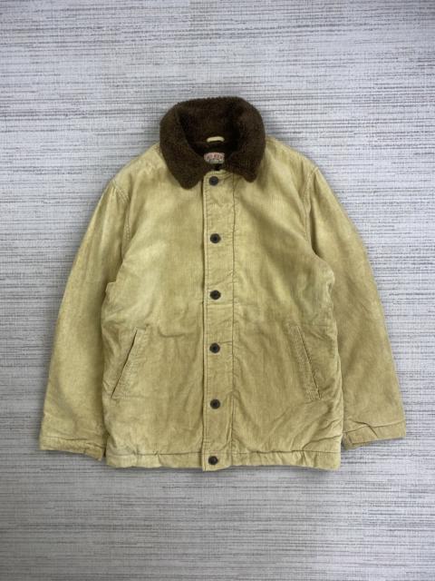Other Designers Japanese Brand × Smith's American × Vintage - Vintage Smith American Corduroy Lined Sherpa Jacket