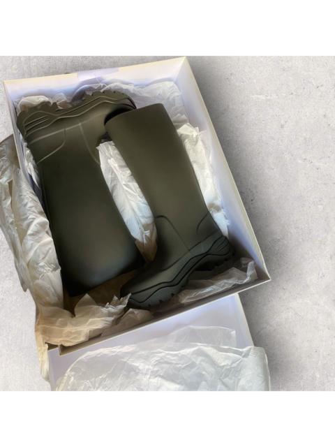 Maison Margiela Margiela Military Green Tabi Rainboot