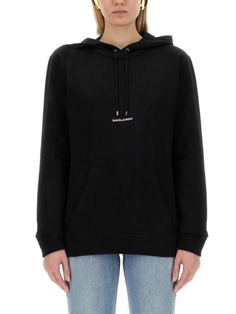 SAINT LAURENT Saint Laurent Women Sweatshirt With Logo Print