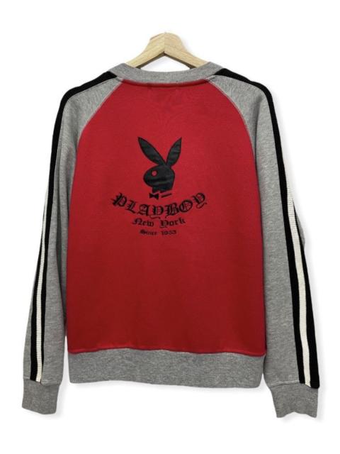 Other Designers RARE🔥90’s PLAYBOY NEW YORK Cotton Varsity Jacket