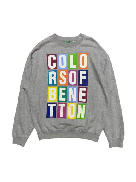 Other Designers United Colors of Benetton Crewneck Sweatshirt