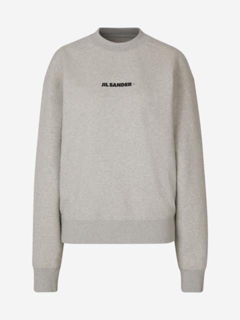 Jil Sander COTTON LOGO SWEATSHIRT