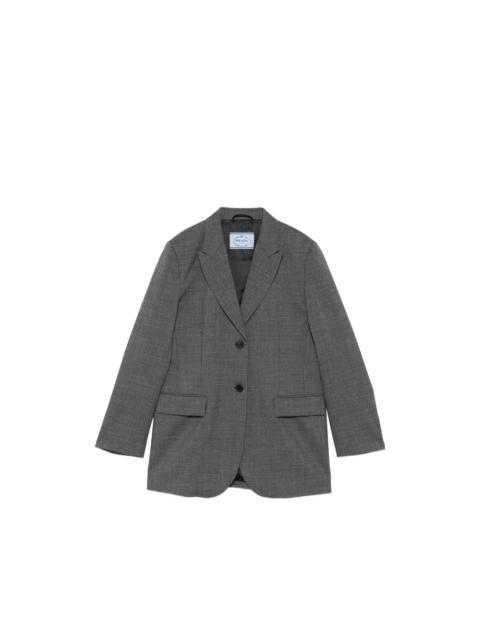 Prada Prada Grey Jackets - Blazers Women