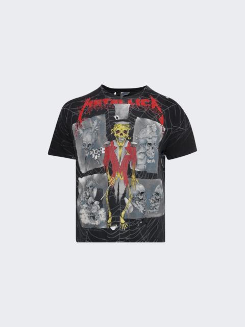 EARTHLING VIP Metallica Vintage Tee Black