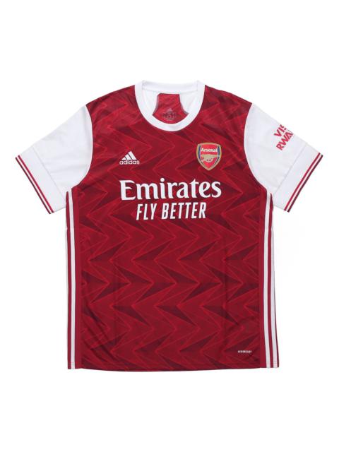 adidas 20-21 Season Arsenal Home Fan Edition Short Sleeve Jersey Purple EH5817