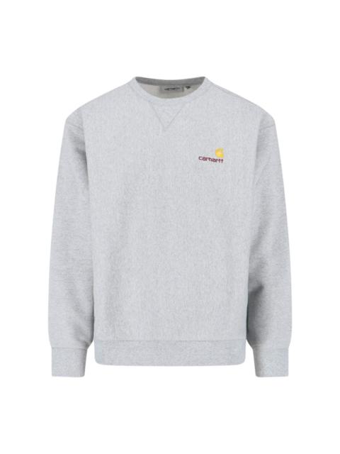Carhartt 'AMERICAN SCRIPT' CREW NECK SWEATSHIRT