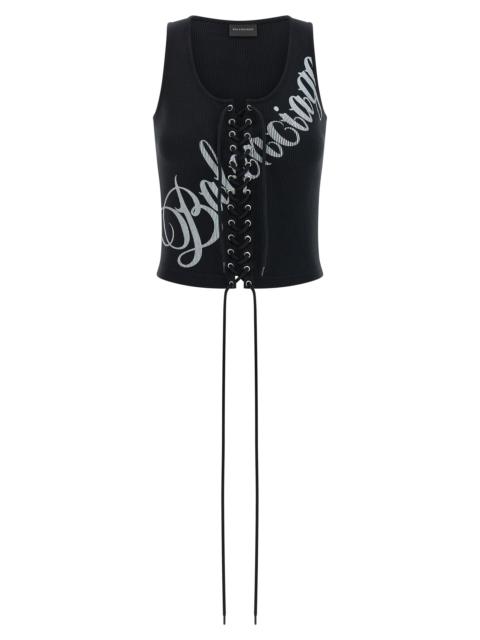 BALENCIAGA Balenciaga Women 'Lace-Up' Top
