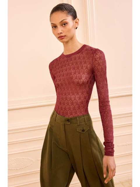 ULLA JOHNSON Lunaire Knit Top