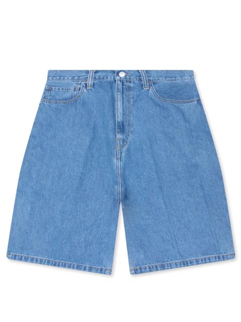 Carhartt LANDON SHORT - BLUE HEAVY STONE WASH