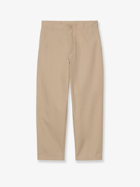 Carhartt WIP Carhartt WIP Calder Cotton Blend Trousers Beige