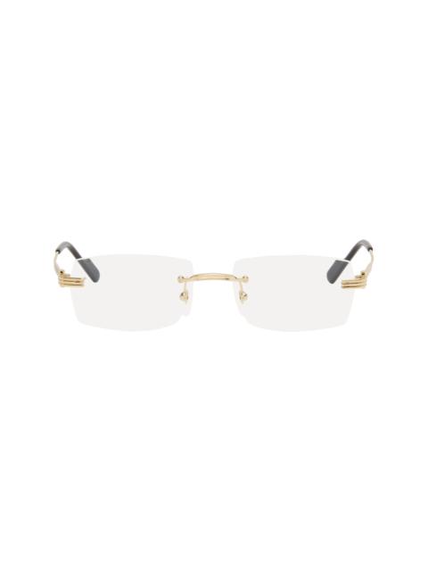 Cartier Gold 'Panthère de Cartier' Glasses
