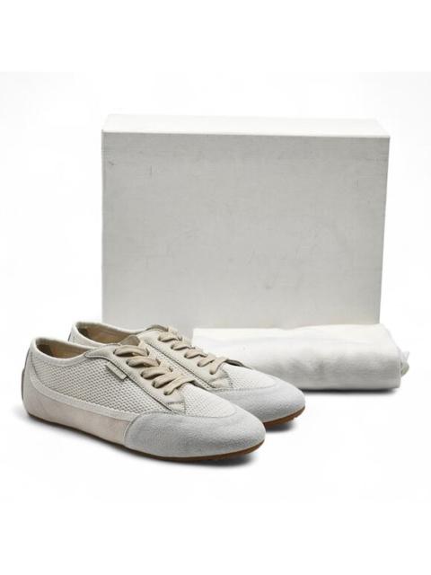 The Row Bonnie Canvas and Suede Sneakers Ivory EU 38 US 8 – NWB $820