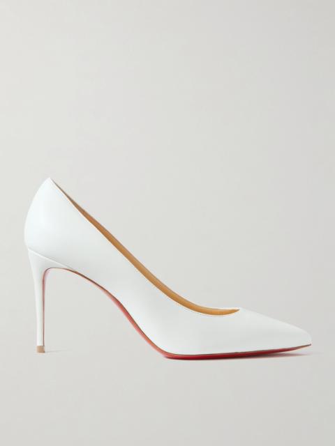 Christian Louboutin Kate 85 leather pumps White