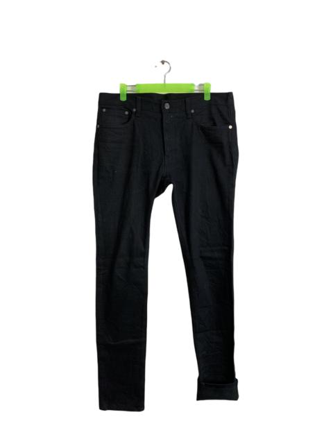 Other Designers Made In Usa - Herman Market Black Denim Jeans Skinny Fit Button Fly