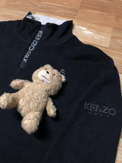 Other Designers Vintage - Vintage Kenzo Embroidery Logo Half Zip Sweater