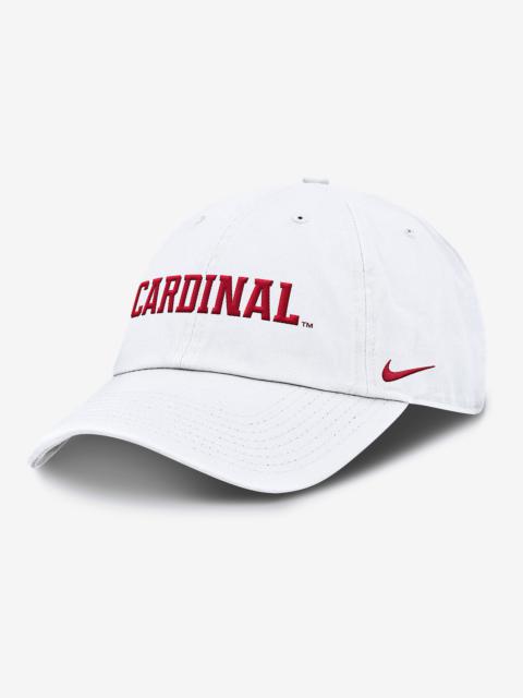 Nike Stanford Cardinal Core Club Mascot Wordmark Men's Nike College Adjustable Hat