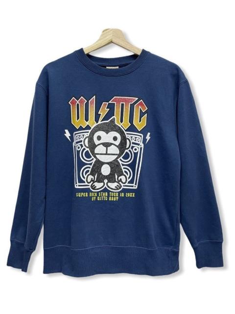 Other Designers AC/DC - Vtg UITTG Rock Star Tour ACDC Band Bape Style Sweater
