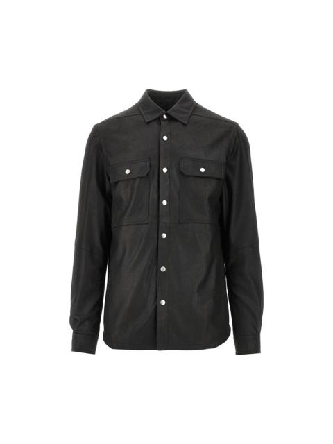 Rick Owens NAPPA LEATHER OUTERSHIRT