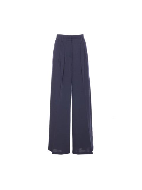 Max Mara Max Mara Women Natale Wool Jersey Trousers